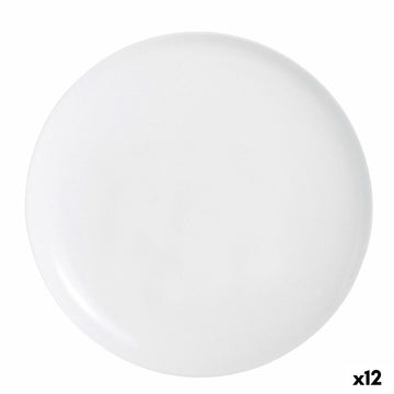 Pizzateller Luminarc Friends Time Weiß Glas Ø 32 cm (12 Stück)