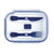 Lunchbox hermetisch Luminarc Pure Box Active zweifarbig Glas 1,22 L 16 cm (6 Stück)