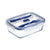 Lunchbox hermetisch Luminarc Pure Box Active zweifarbig Glas 1,22 L 16 cm (6 Stück)