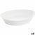 Kochschüssel Luminarc Smart Cuisine Oval 32 x 20 cm Weiß Glas (6 Stück)