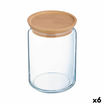 Topf Luminarc Pav Durchsichtig Glas (1 L) (6 Stück)