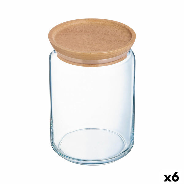 Topf Luminarc Pav Durchsichtig Glas (1 L) (6 Stück)