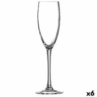 Champagnerglas Ebro Durchsichtig Glas (160 ml) (6 Stück)