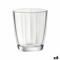 Trinkglas Bormioli Rocco Pulsar Durchsichtig Glas 305 ml (6 Stück)