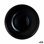 Suppenteller Luminarc Pampille Noir Schwarz Glas 20 cm (24 Stück)
