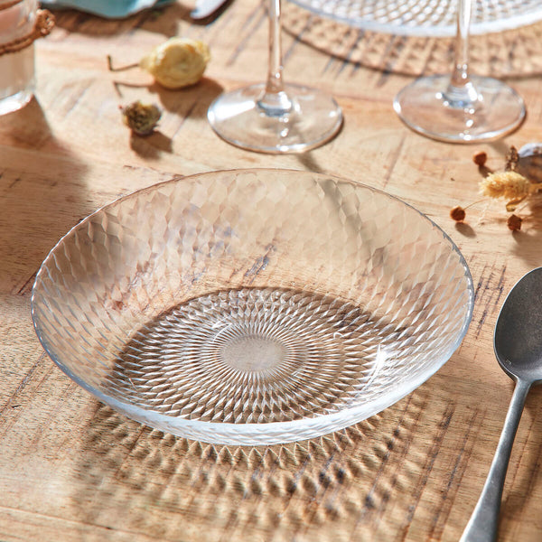 Suppenteller Luminarc Pampille Clear Durchsichtig Glas (20 cm) (24 Stück)