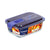 Lunchbox hermetisch Luminarc Easy Box Blau Glas (6 Stück) (820 ml)