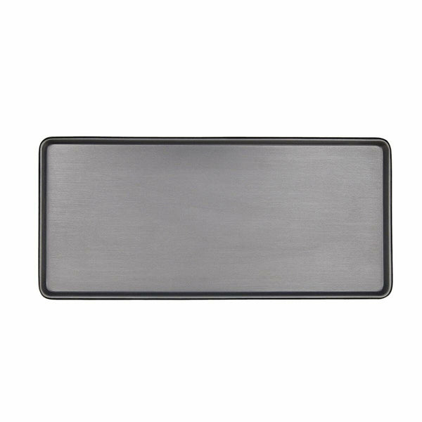 Kochschüssel Bidasoa Gio Grau Kunststoff 31,5 x 14,5 cm (9 Stück)