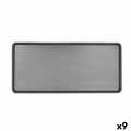 Kochschüssel Bidasoa Gio Grau Kunststoff 31,5 x 14,5 cm (9 Stück)