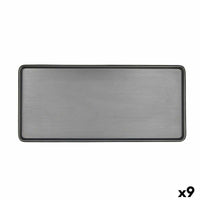 Kochschüssel Bidasoa Gio Grau Kunststoff 31,5 x 14,5 cm (9 Stück)