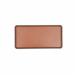 Tablett für Snacks Bidasoa Gio Braun Kunststoff 24 x 11,5 cm (12 Stück)