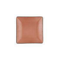 Flacher Teller Bidasoa Gio Braun Kunststoff 18 x 18 cm (12 Stück)