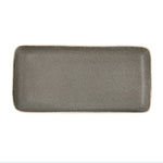 Schale Bidasoa Gio Grau aus Keramik 28 x 14 cm rechteckig (4 Stück)
