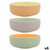 Schüssel Quid Vitamina zweifarbig aus Keramik 16 x 16 x 6 cm (6 Stück)