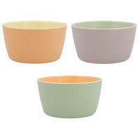Schüssel Quid Vitamina zweifarbig aus Keramik 12,5 x 12,5 x 6,7 cm (6 Stück)