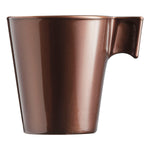Henkelbecher Luminarc Flashy Braun 80 ml Glas (24 Stück)