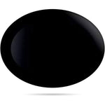 Kochschüssel Luminarc Diwali Negro Schwarz Glas 35 x 24 cm (6 Stück)