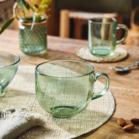 Kop Luminarc Alba grün Glas 500 ml (6 Stück)