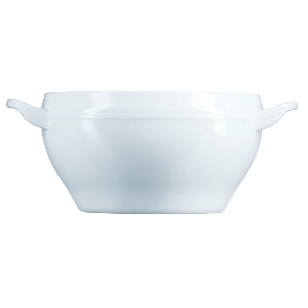 Suppenschalen Luminarc Bol Opal Weiß 540 ml Mit Griffen (24 Stück)