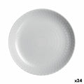 Dessertteller Luminarc Pampille Granit Grau Glas 19 cm (24 Stück)