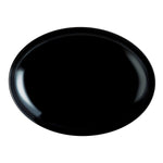 Flacher Teller Luminarc Friends Time Schwarz Glas 30 x 26 cm Fleisch (12 Stück)