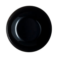 Suppenteller Luminarc Zelie Negro Schwarz Glas Ø 20 cm (12 Stück)