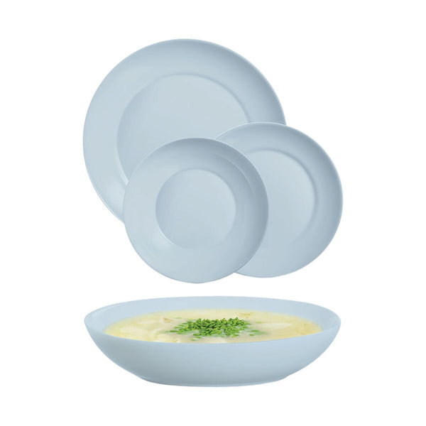 Geschirr Luminarc Apy Paradise Azul Blau Glas 18 Stücke