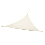 Sonnensegel DKD Home Decor Beige 500 x 500 x 2 cm Kerze