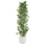 Baum Home ESPRIT Polyester Bambus 40 x 40 x 180 cm