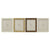 Fotorahmen Home ESPRIT Beige natürlich Kristall polystyrol Skandinavisch 25,5 X 2 X 30,5 cm (4 Stück)