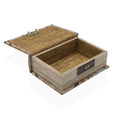 Box-Schmuckkästchen Versa Leinwand Holz MDF 7 x 22 x 16 cm Vogel