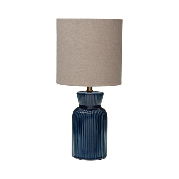 Tischlampe Versa SUMBA Blau