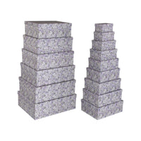 Set dekorativer Karten Versa Pappe Lavendel (15 Stücke)
