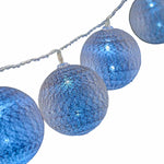 LED-Kugel-Girlande Krist+ 01367-1 Grau 2 m Ø 6 cm