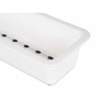 Besteckkasten Kinvara Weiß Schwarz Grau Kautschuk Polypropylen TPR 8,5 x 5 x 24 cm 24 x 5,5 x 8,5 cm (36 Stück)