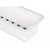 Besteckkasten Kinvara Weiß Schwarz Grau Kautschuk Polypropylen TPR 8,5 x 5 x 24 cm 24 x 5,5 x 8,5 cm (36 Stück)