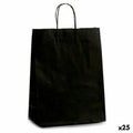Papiertaschen Pincello 32412 Schwarz 12 x 52 x 32 cm 32 X 12 X 50 cm (25 Stück)