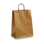 Papiertaschen Pincello Gold 24 x 12 x 40 cm 24 x 40 x 0,2 cm (25 Stück)