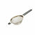 Sieb Kinvara Schwarz Silberfarben Silber Silikon Edelstahl Ø 14 cm 14 x 5,5 x 32,5 cm 14 x 32,5 x 5,5 cm (24 Stück)