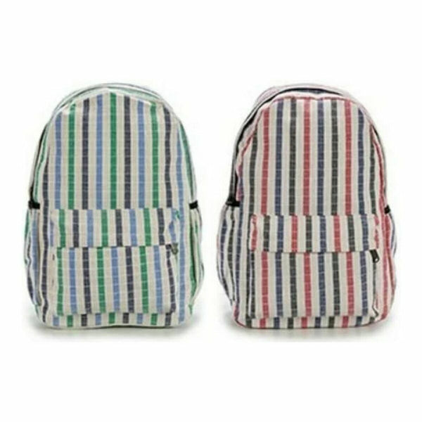 Schulrucksack Pincello Bunt 13 x 45 x 31 cm 31 x 45 x 13 cm Streifen (12 Stück)