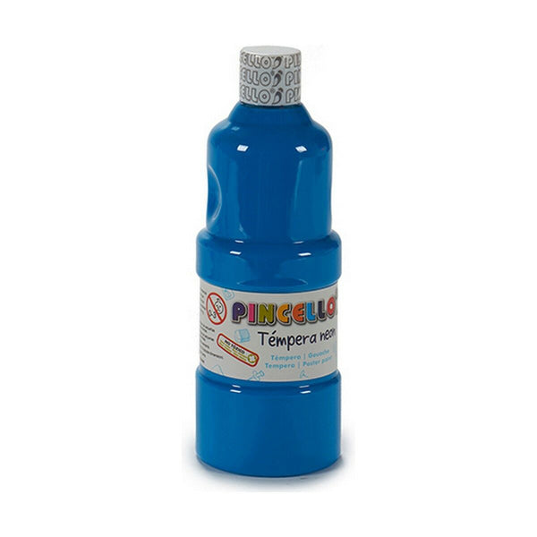Tempera Pincello Neon Blau 400 ml (6 Stück)