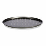 Ofenpfanne Kinvara CK80909-1 Grau Kohlenstoffstahl 33 x 1 x 33 cm Pizza (24 Stück)