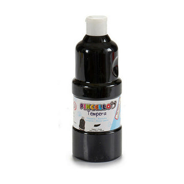 Tempera Pincello Schwarz 400 ml (6 Stück)