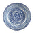Suppenteller Vessia Blau Weiß Porzellan Streifen 20 x 4,7 x 20 cm (6 Stück)