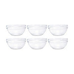Schale Vivalto TP-3/BHA6 Durchsichtig Glas 250 ml (6 Stück)