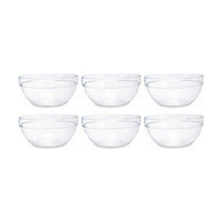 Schale Vivalto TP-3/BHA6 Durchsichtig Glas 250 ml (6 Stück)