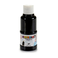 Tempera Pincello Schwarz 120 ml (12 Stück)