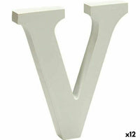 Buchstabe Pincello 1711022 1,8 x 21 x 17 cm Buchstabe V (12 Stück)