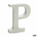 Buchstabe Pincello P Weiß 2 x 16 x 14,5 cm (24 Stück)