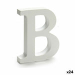 Buchstabe Pincello B Weiß 2 x 16 x 14,5 cm (24 Stück)